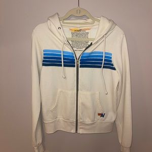 Aviator Nation 5 stripe hoodie